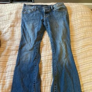 Lucky Brand low rise flare jeans (Little Maggie.)